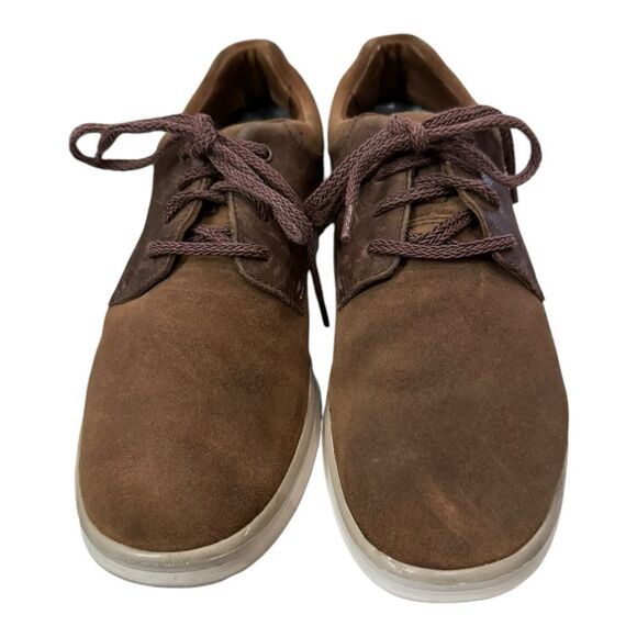 UGG Men\'s Hepner Chestnut Suede / Leather Walking Oxford Shoes 8.5